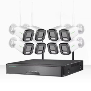 Alternative view of G Craftsman σετ wifi 8 καναλιών με οκτώ μεταλλικές κάμερες 5MP Sony και αναγνώριση προσώπου