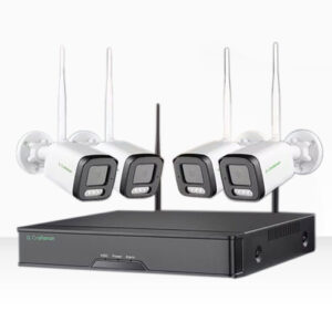 Alternative view of G Craftsman σετ wifi 8 καναλιών με τέσσερεις μεταλλικές κάμερες 5MP Sony και αναγνώριση προσώπου