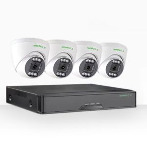 Alternative view of G Craftsman σετ POE με 4μεταλλικές κάμερες των 5Mp με φακό sony και 8κάναλο καταγραφικό 4Κ με διαχωρισμό καταγραφής κίνησης
