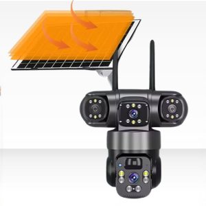 Alternative view of 4G Κάμερα με τέσσερις φακούς 12Mp ptz για απόλυτη κάλυψη χωρίς ρεύμα και ίντερνετ με περιπολία