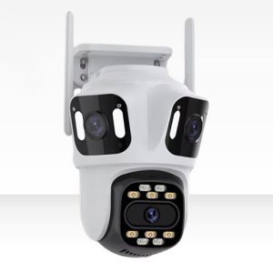 Wifi ασύρματη με τριπλό φακό 12Mp ευρυγώνιας κάλυψης και smart night vision 2025