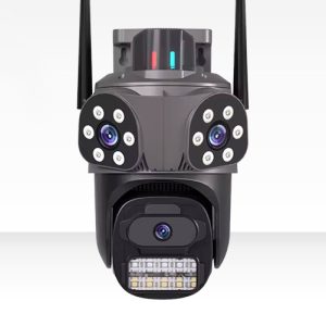 Κάμερα με τριπλό φακό και συδνυασμό ευρυγώνιας λήψης με ρομποτισμό μαζί 9MP