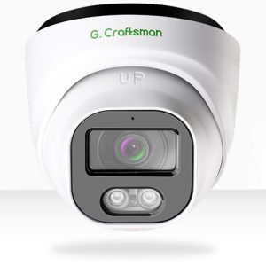 Μεταλλική κάμερα G-Craftsman με φακό 8Mp - 4Κ με αναγνώριση κίνησης και έγχρωμη νυχτερινή λήψη