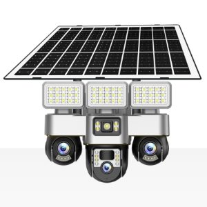 Alternative view of Ηλιακή 4G με τριπλό ρομποτικό μηχανισμό PTZ, οπτικό ζούμ και μεγάλη μπαταρία Bogias